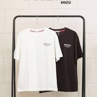 발리 남성용 실리콘이니셜 라운드 반팔 티셔츠 | 명품 레플리카