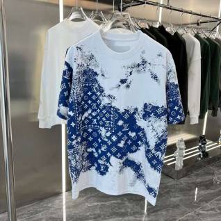 23SS 루이비통 모노그램 반다니 로고 프린팅 티셔츠 | 명품 레플리카