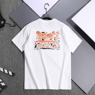 에르메스 레플리카 아트로고 라운드 티셔츠 | 명품 레플리카