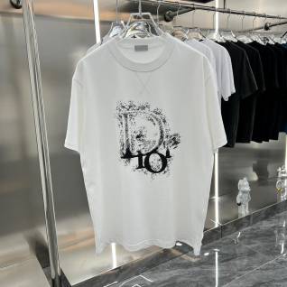 디올 레플리카 아트로고 라운드 티셔츠 | 명품 레플리카