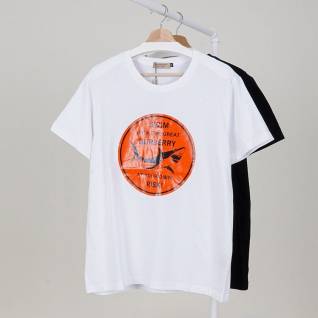 버버리 레플리카 샤크 써클 그래픽 코튼 티셔츠 | 명품 레플리카